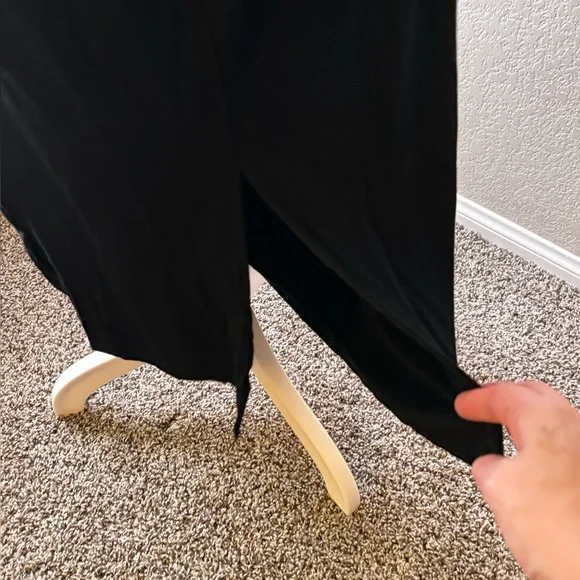 NEW Strapless Black Maxi Dress - Picture 9 of 12